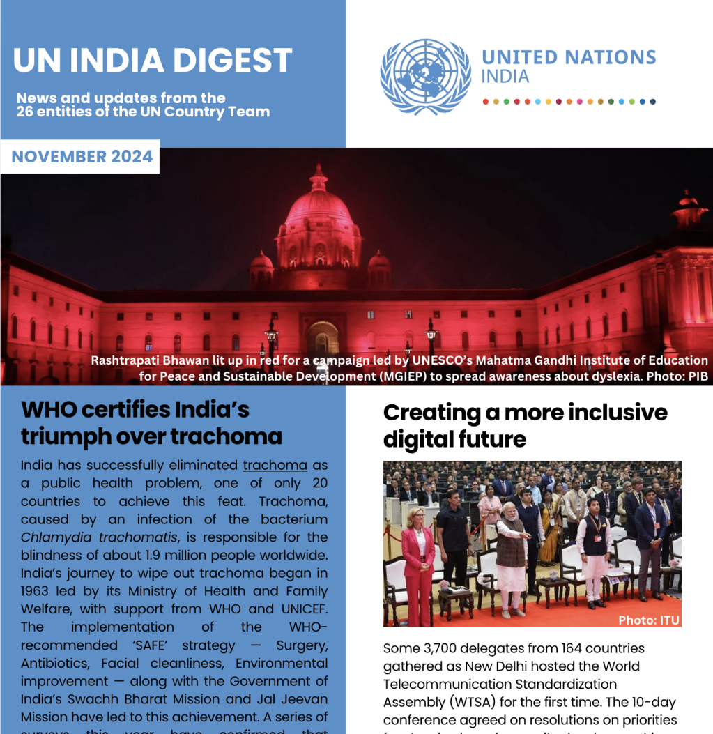 India newsletter Nov 2024