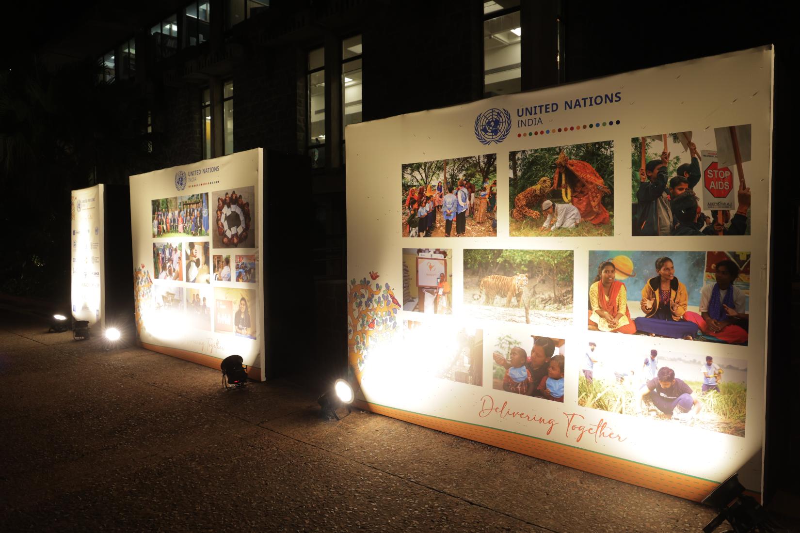 Glimpses of the UN Day celebrations at UN House, New Delhi. UN Day, celebrated every year, offers the opportunity to amplify our common agenda and reaffirm the purposes and principles of the UN Charter that have guided us for the past 79 years.