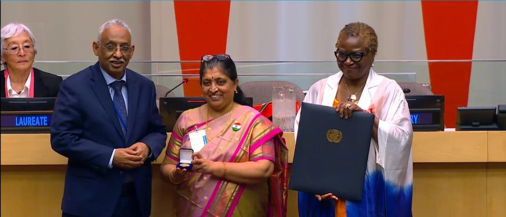 Varsha Deshpande is a pioneering women’s rights activist with more than 35 years of experience working on gender-based violence, discrimination and gender and has provided instrumental support for the law aimed at preventing gender-biased sex selection in India.