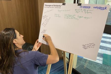 The theme of World Refugee Day 2025 'Solidarity with Refugees' — urges us to move beyond words and take meaningful steps to support those forced to flee. 