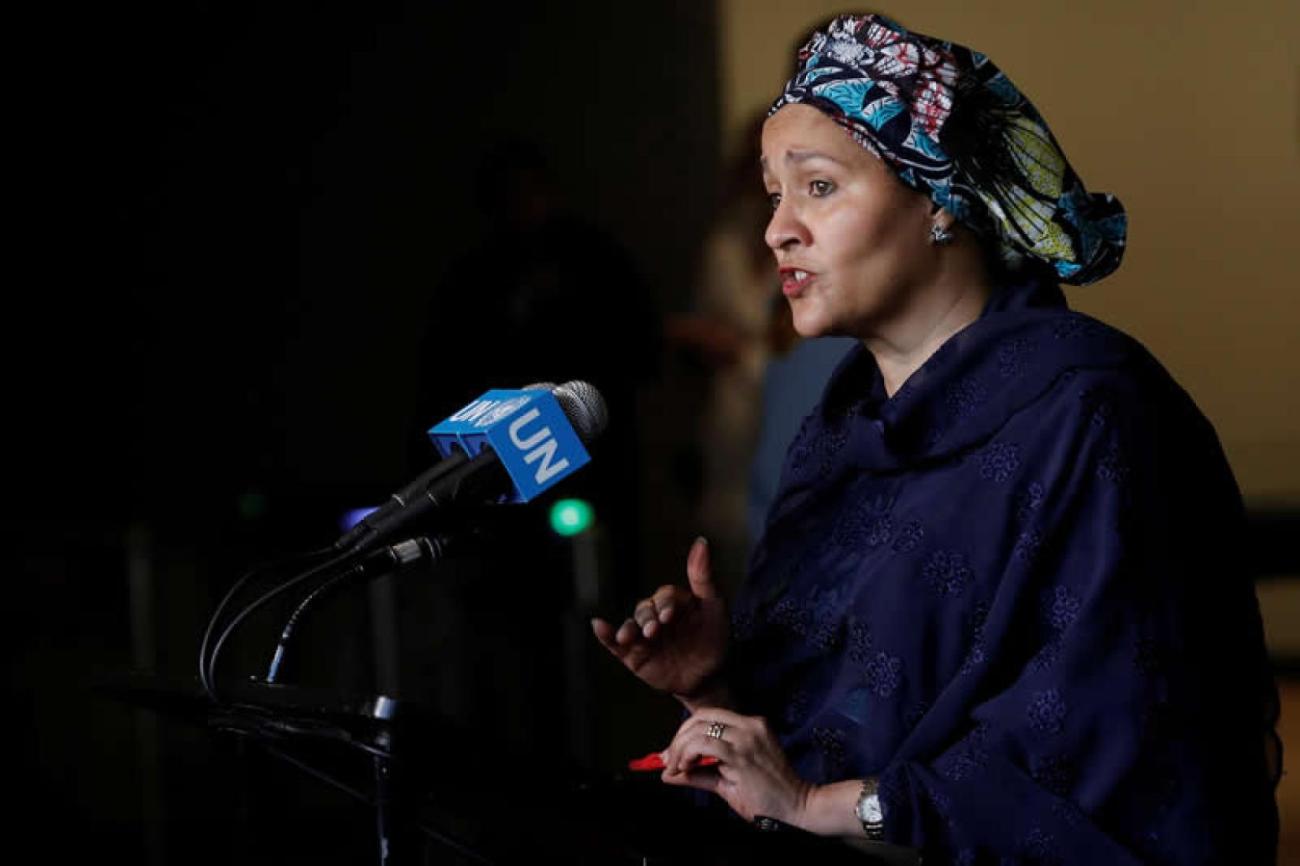 UN Deputy Secretary General Amina J. Mohammed