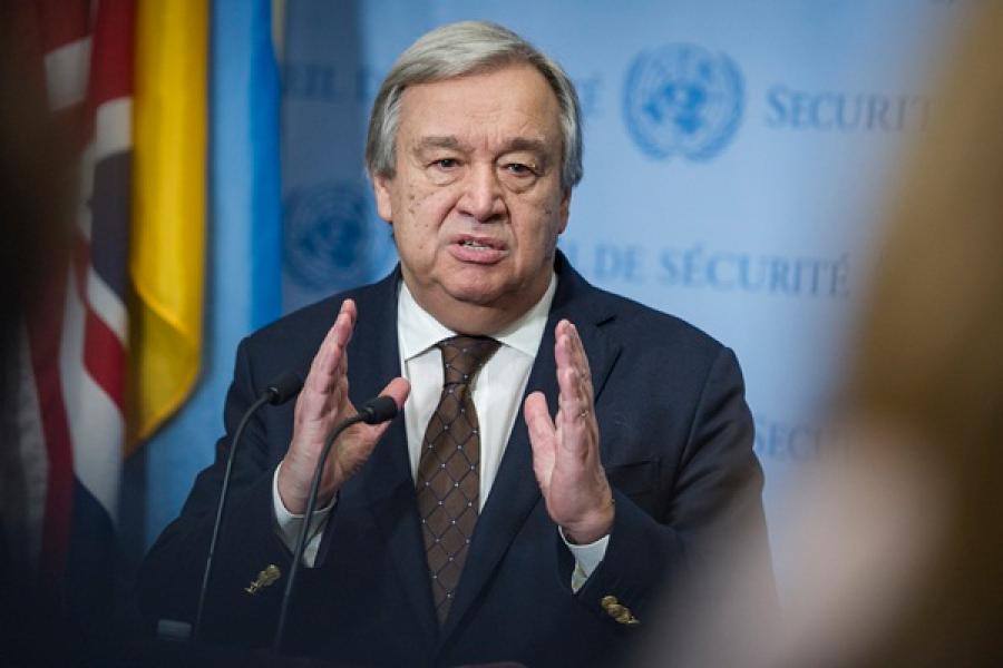 UN-Secretary General Antonio Guterres