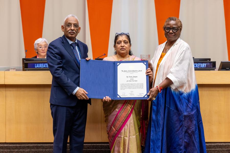 Indian activist wins UN Population Award | United Nations in India