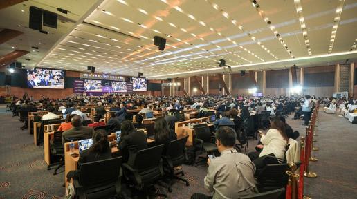The 46th session of UNESCO’s World Heritage Committee in New Delhi.
